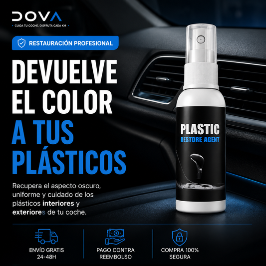 Restaurador de Plásticos para Coche – Acabado Como Nuevo en Minutos